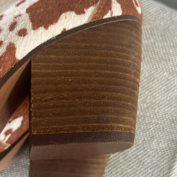 Chinese Laundry Brown and Cream Ankle Boots - Picture 6 of 12